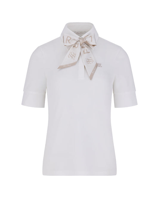 25SS レタリングスカーフ七分袖Tシャツ