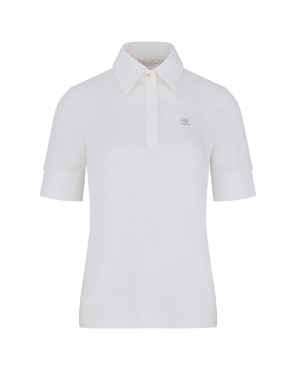 25SS レタリングスカーフ七分袖Tシャツ