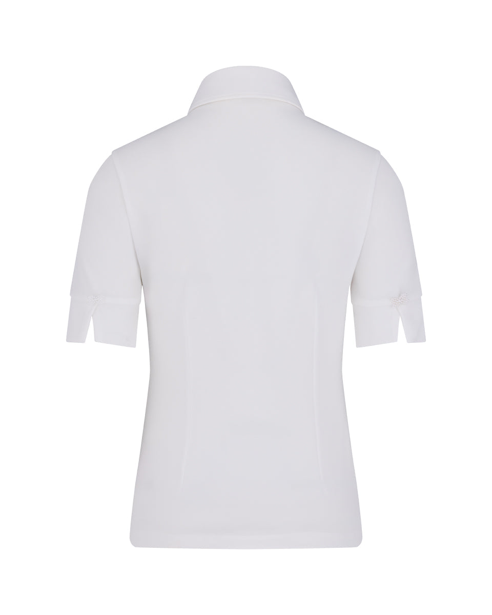 25SS レタリングスカーフ七分袖Tシャツ