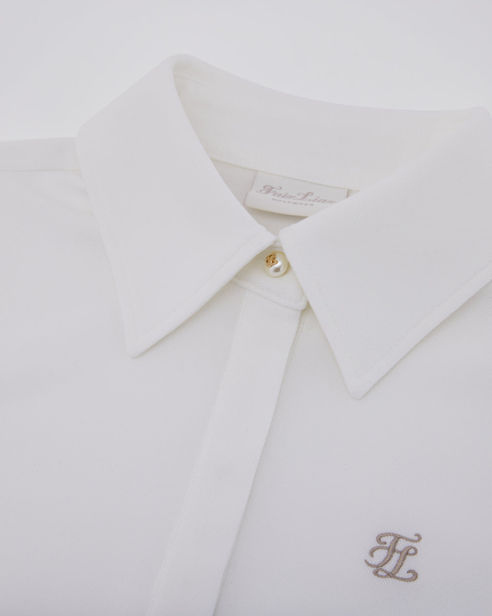 25SS レタリングスカーフ七分袖Tシャツ