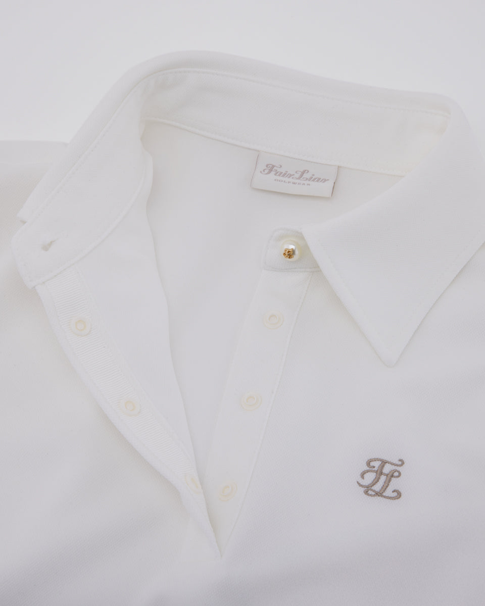 25SS レタリングスカーフ七分袖Tシャツ