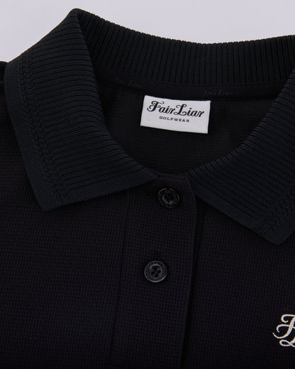 25SS パフスリーブ襟付きTシャツ