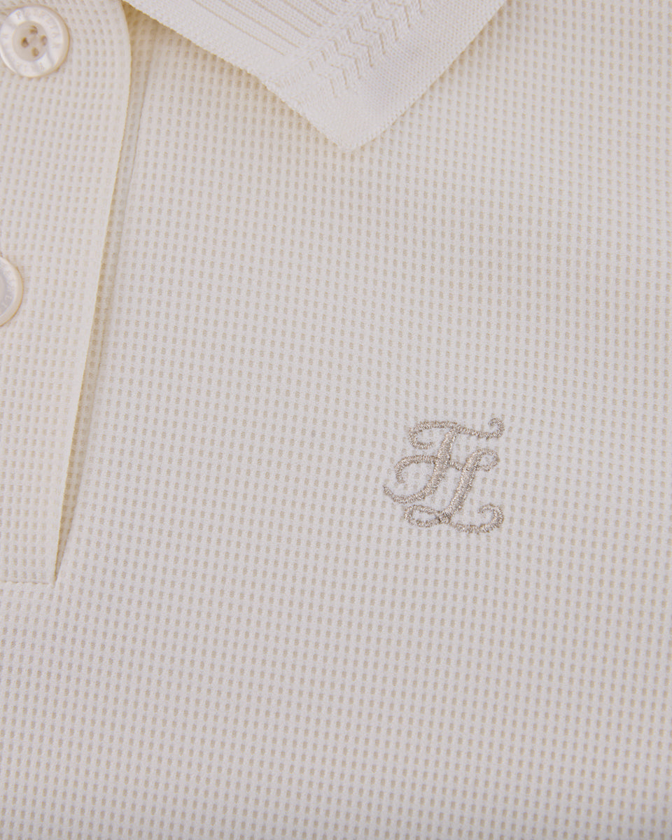 25SS パフスリーブ襟付きTシャツ