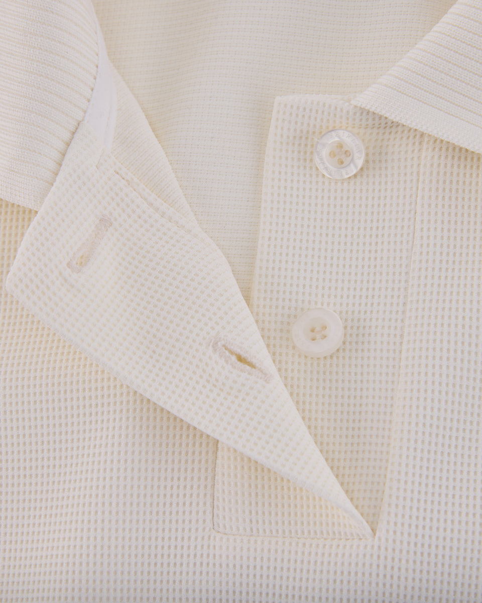 25SS パフスリーブ襟付きTシャツ