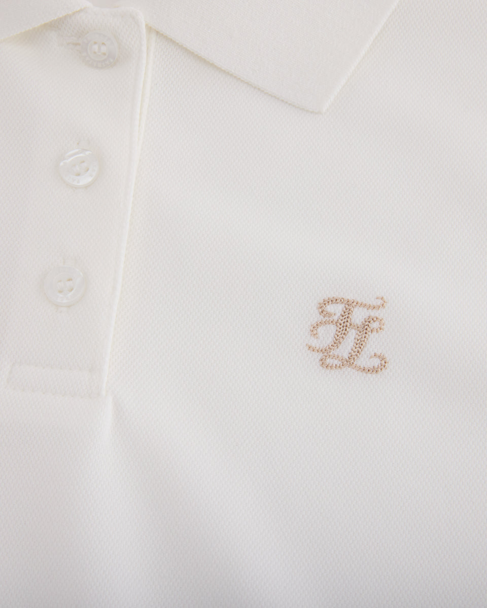 25SS ルーズフィットポロTシャツ