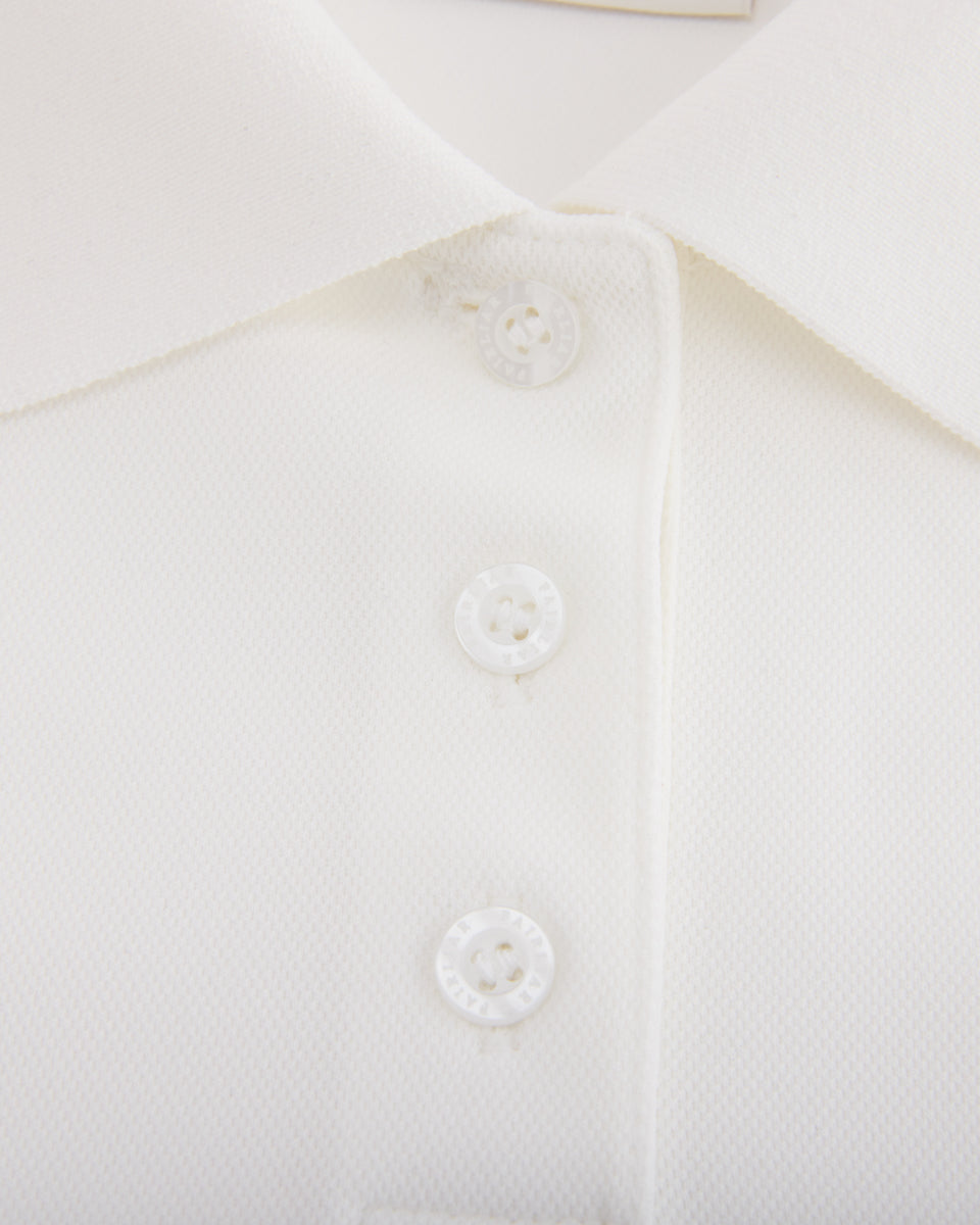 25SS ルーズフィットポロノースリーブTシャツ