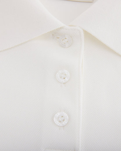 25SS ルーズフィットポロノースリーブTシャツ