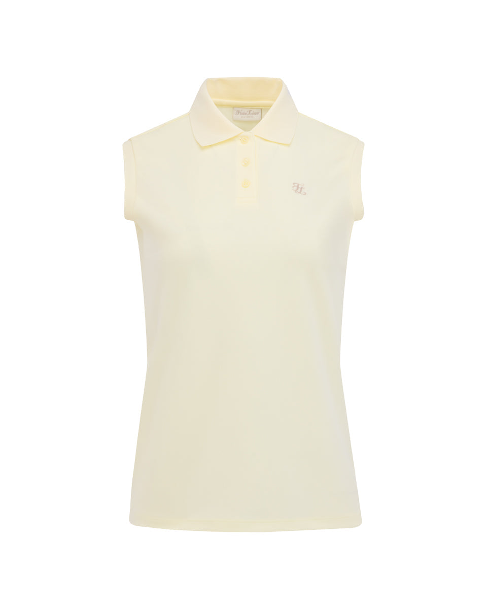 25SS ルーズフィットポロノースリーブTシャツ