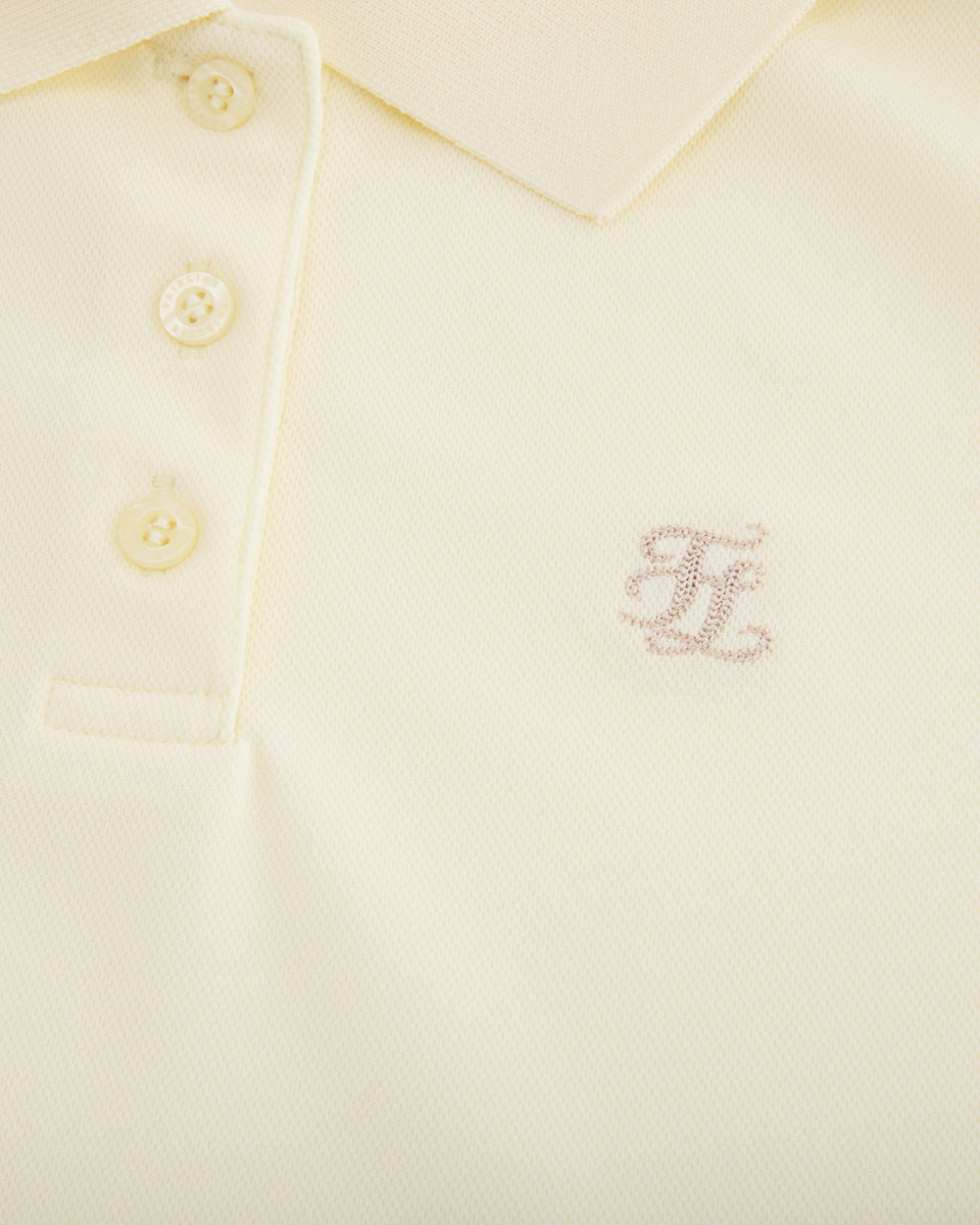 25SS ルーズフィットポロノースリーブTシャツ