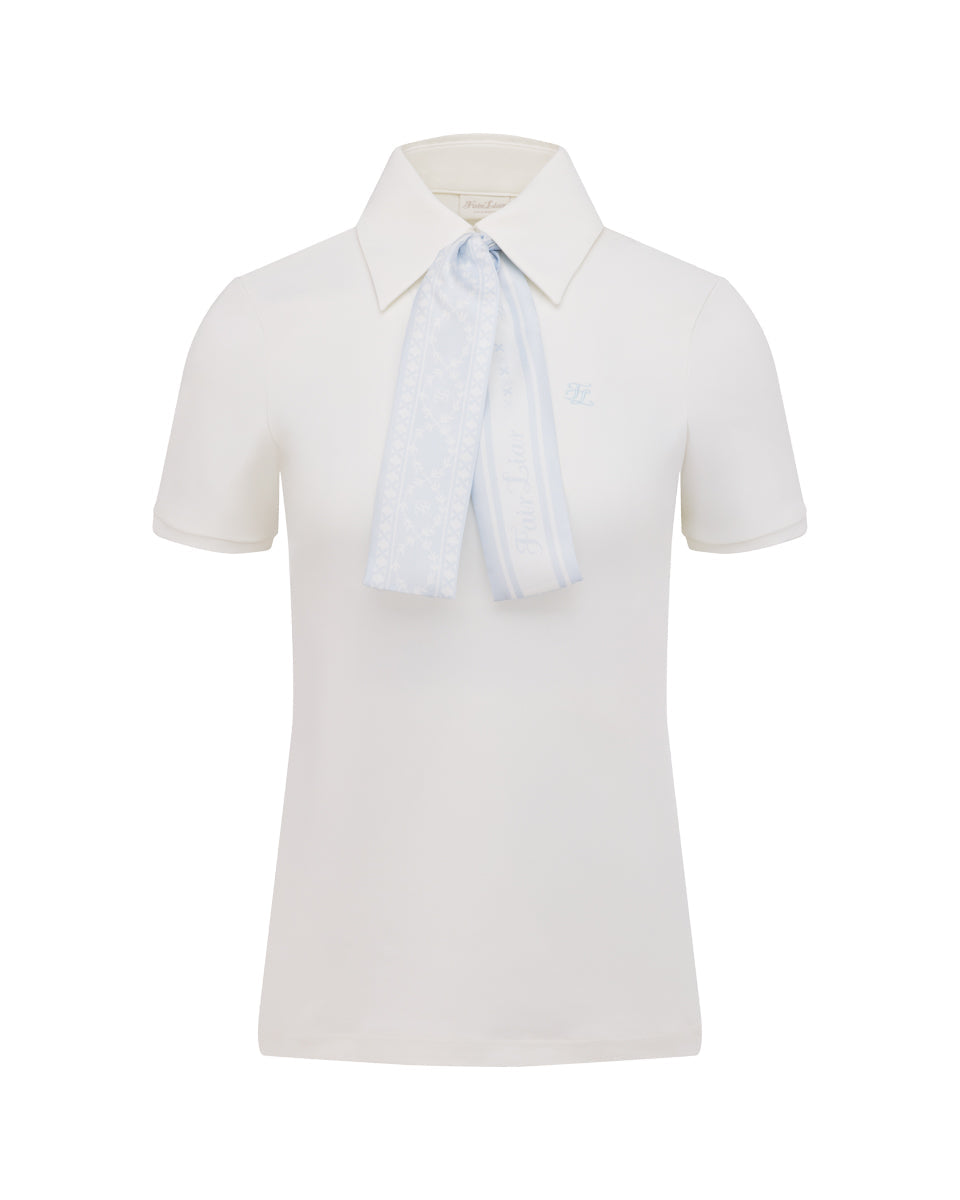 25SS シルクスカーフセットTシャツ