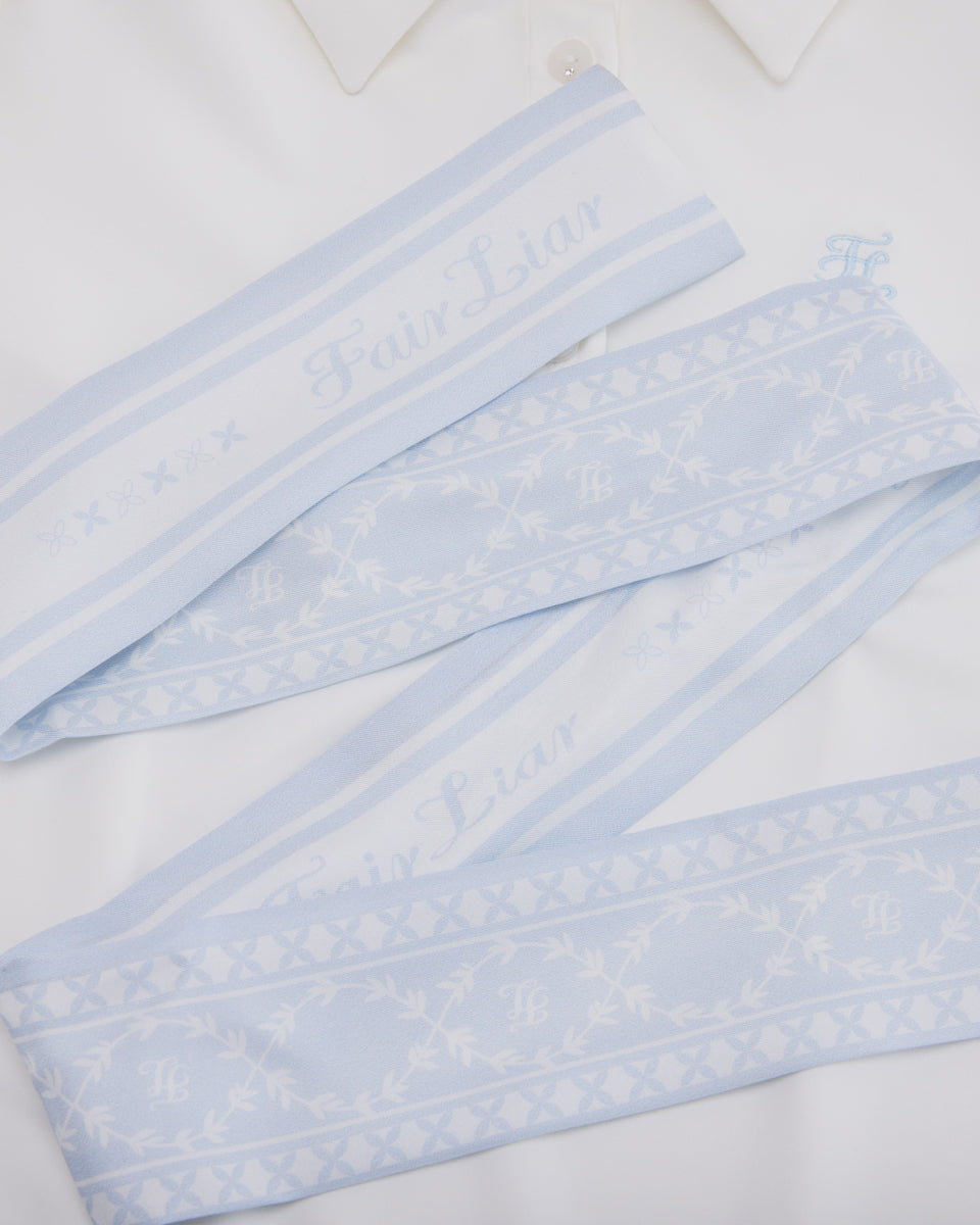 25SS シルクスカーフセットTシャツ