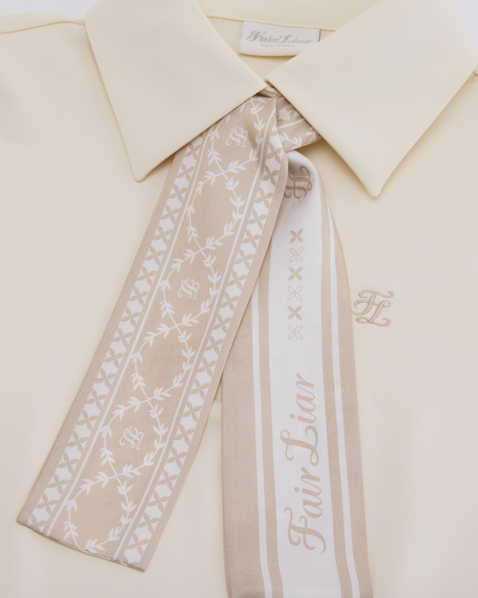 25SS シルクスカーフセットTシャツ