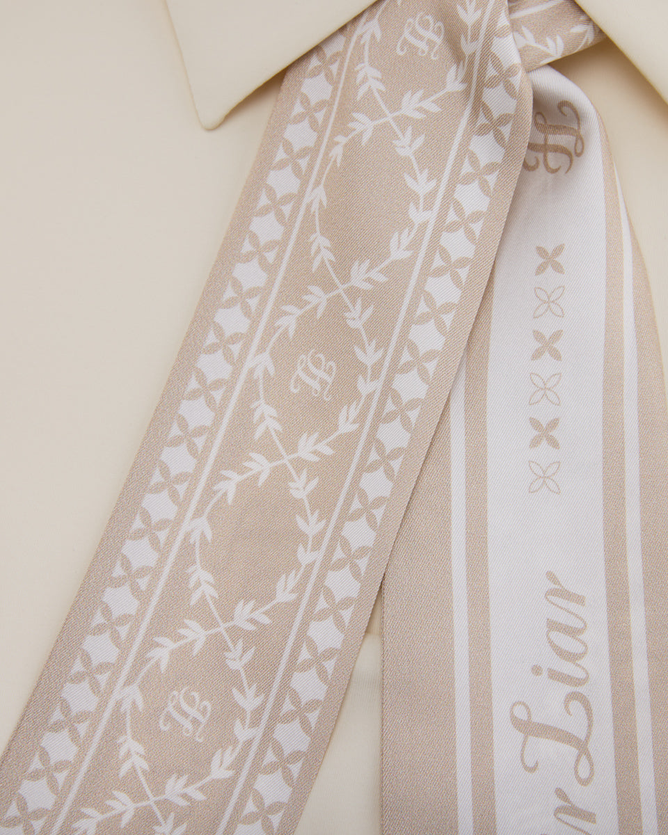 25SS シルクスカーフセットTシャツ