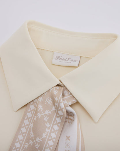 25SS シルクスカーフセットTシャツ