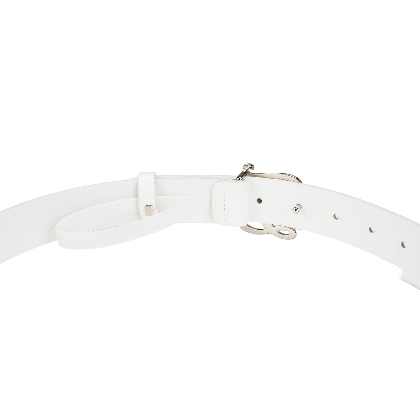 シンボルレザーベルト (ホワイト)