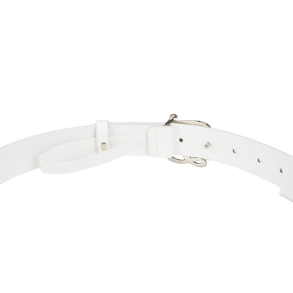 シンボルレザーベルト (ホワイト)