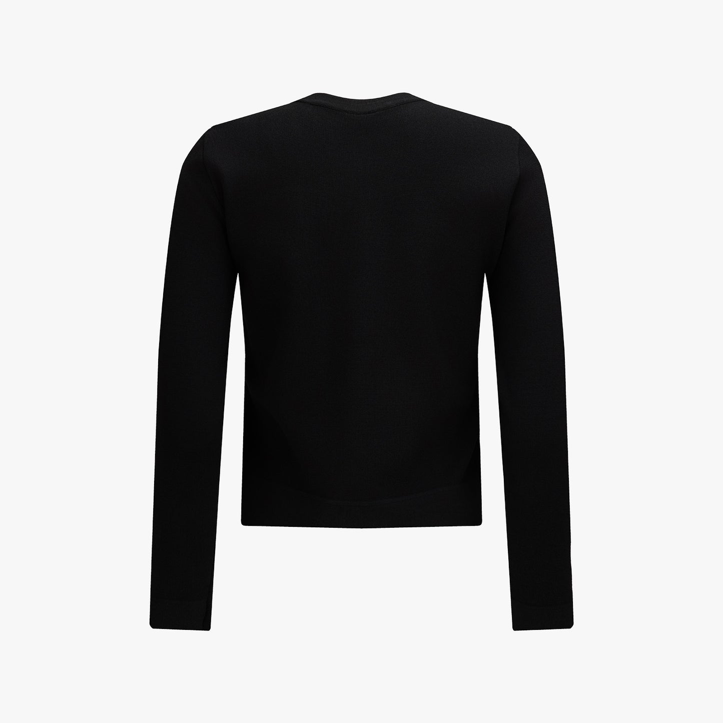 レーススカラップカーディガン (ブラック)