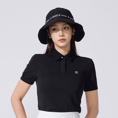 レースボンネットハット (ブラック)