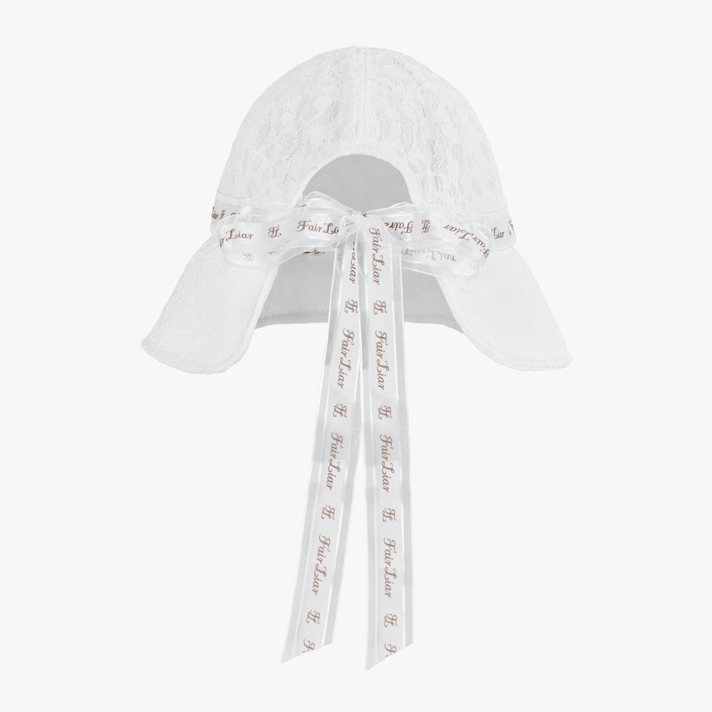 レースボンネットハット (ホワイト)