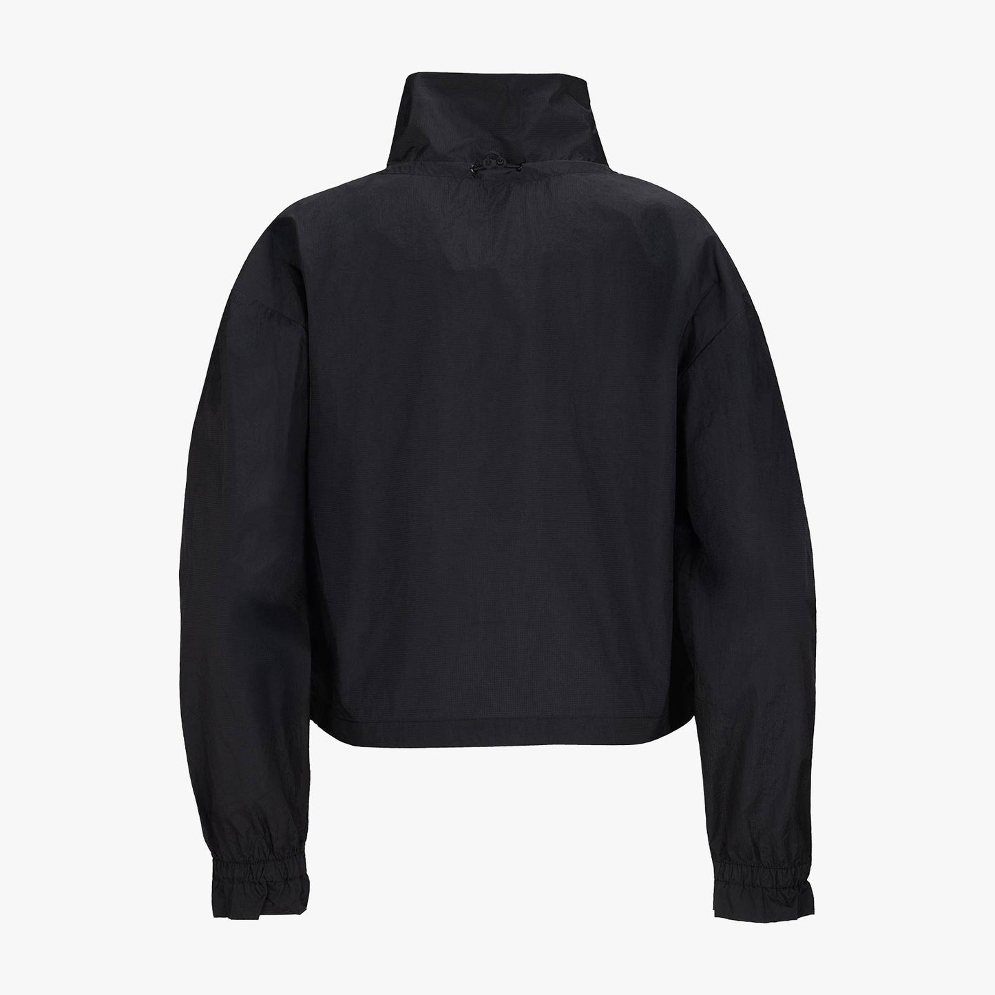 シアーシャーリングジップジャンパー (ブラック)