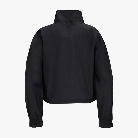 シアーシャーリングジップジャンパー (ブラック)