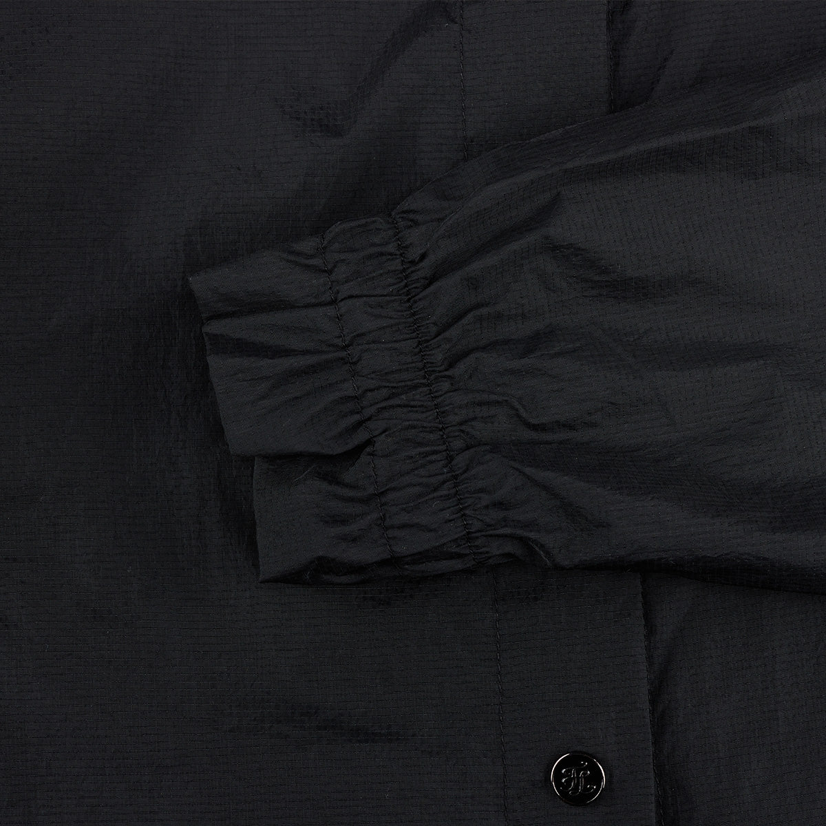 シアーシャーリングジップジャンパー (ブラック)