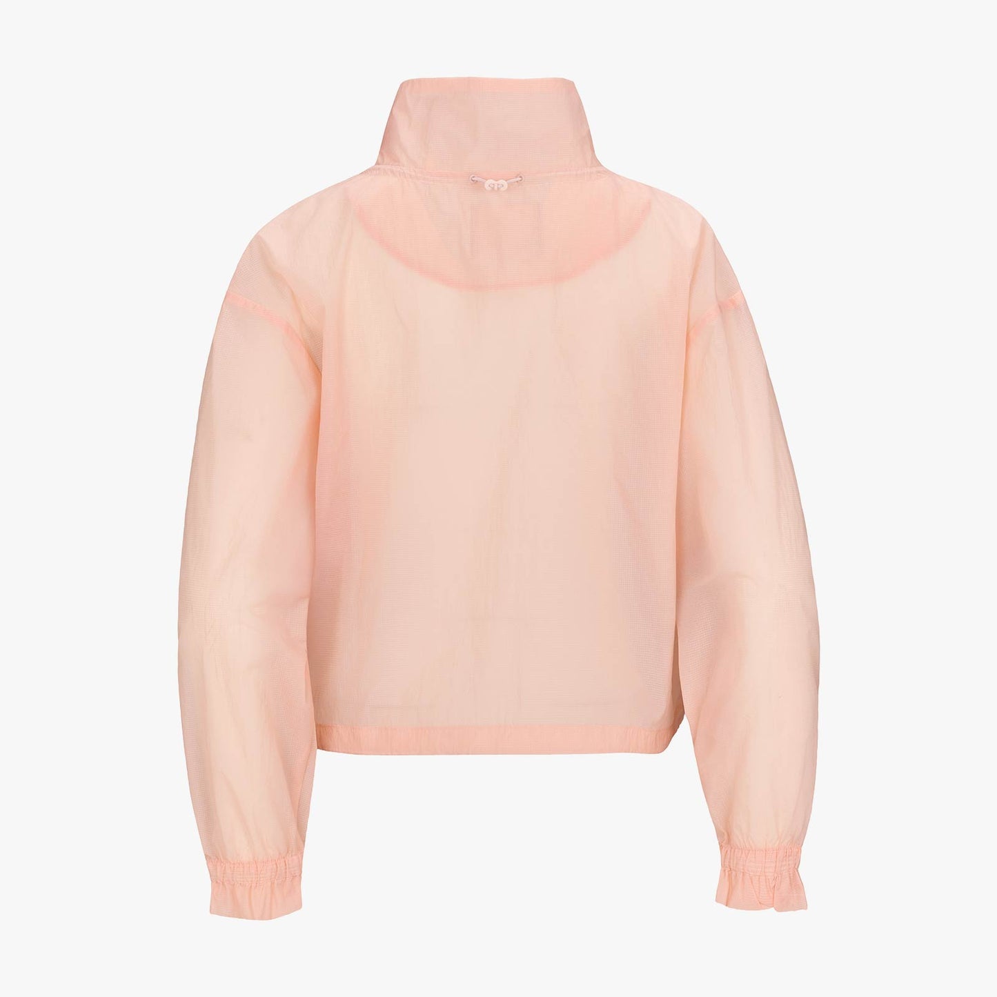 シアーシャーリングジップジャンパー (コーラル)