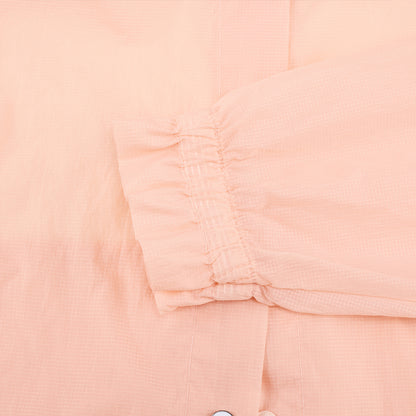 シアーシャーリングジップジャンパー (コーラル)