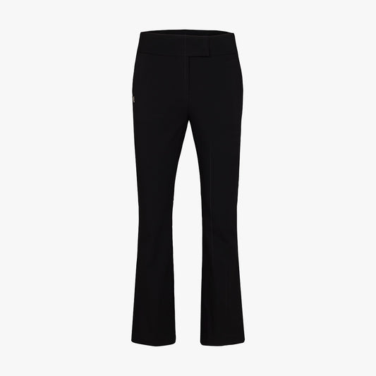 バックロゴブーツカットパンツ (ブラック)