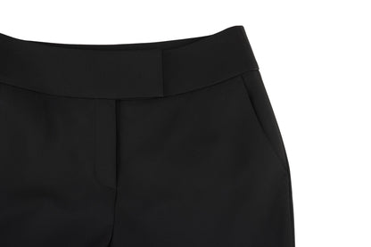 バックロゴブーツカットパンツ (ブラック)