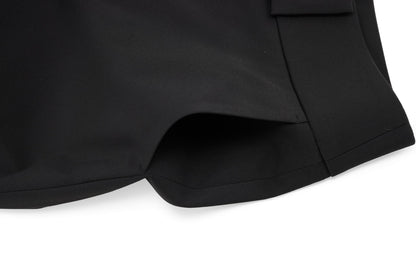 バックロゴブーツカットパンツ (ブラック)