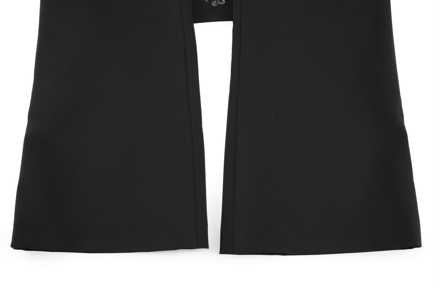 バックロゴブーツカットパンツ (ブラック)