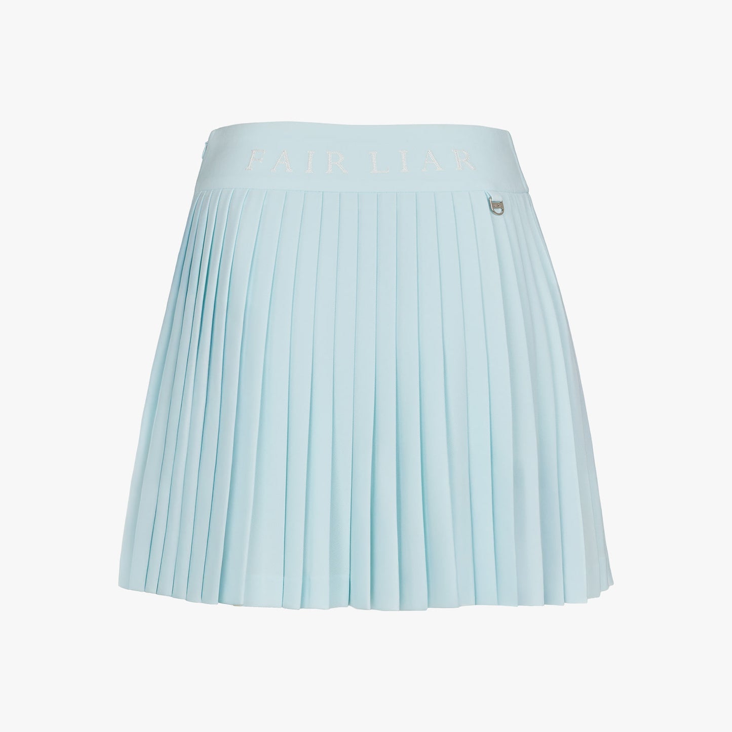 ピケプリーツスカート (ミント)