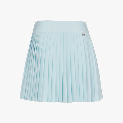 ピケプリーツスカート (ミント)
