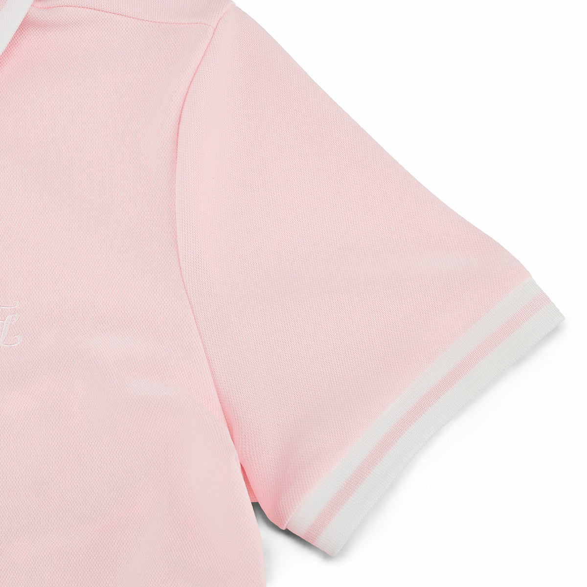 ティッピングポロTシャツ (コーラル)