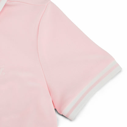 ティッピングポロTシャツ (コーラル)