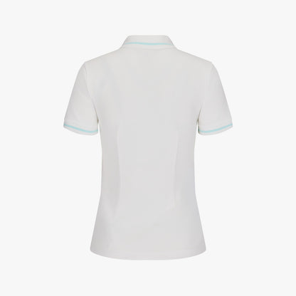 ティッピングポロTシャツ (ホワイト)