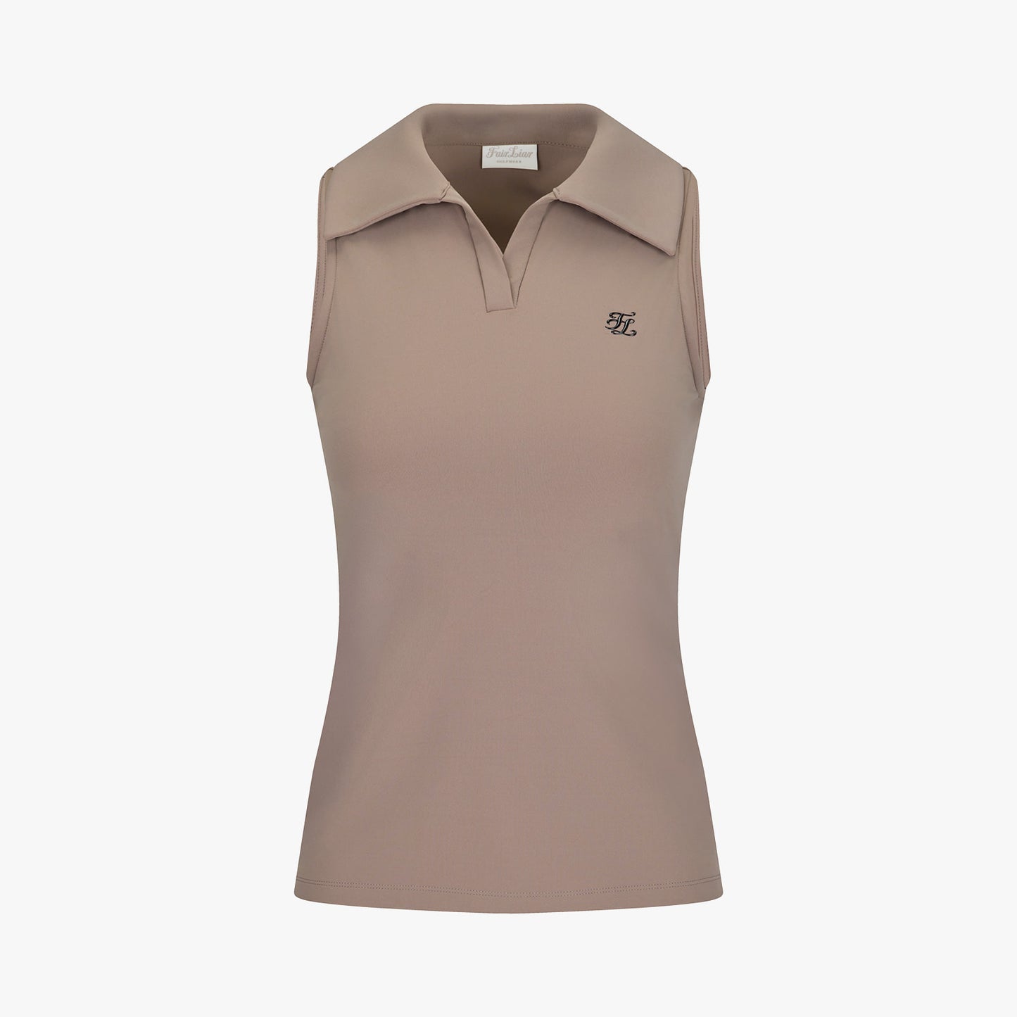 ルーチェホルターノースリーブTシャツ (ココア)