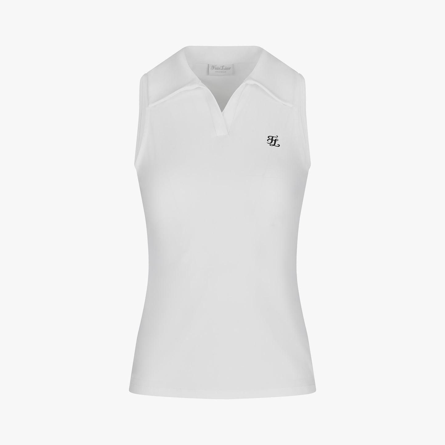 ルーチェホルターノースリーブTシャツ (ホワイト)