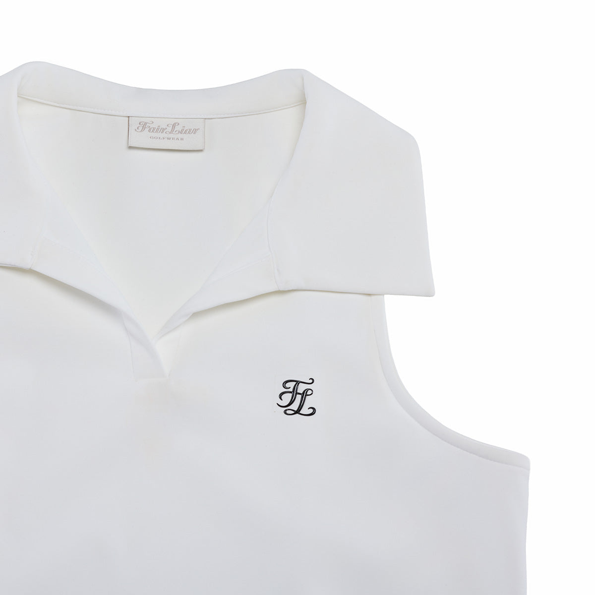 ルーチェホルターノースリーブTシャツ (ホワイト)