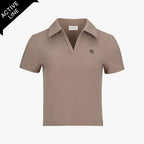 ルーチェクロップ半袖Tシャツ (ココア)