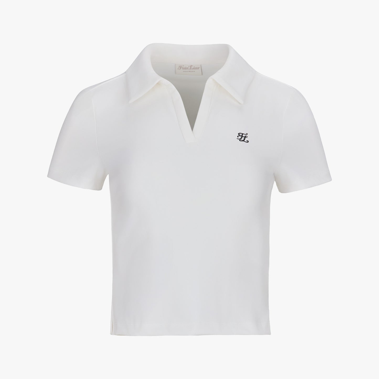 ルーチェクロップ半袖Tシャツ (ホワイト)