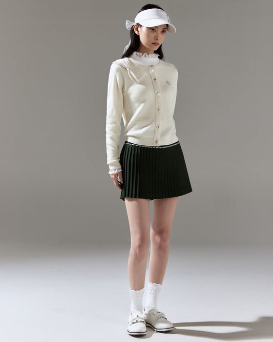 ビッグリボンカーディガン