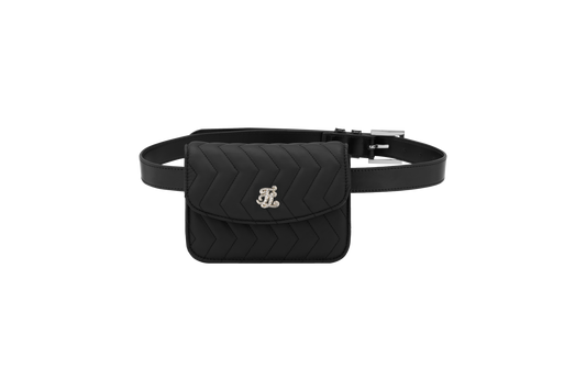 クリスタルゴルフポーチ（ブラック）