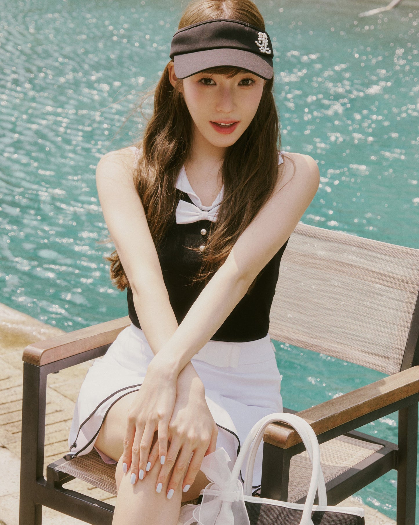 【RE-ORDER】ドットチュールプリーツスカート