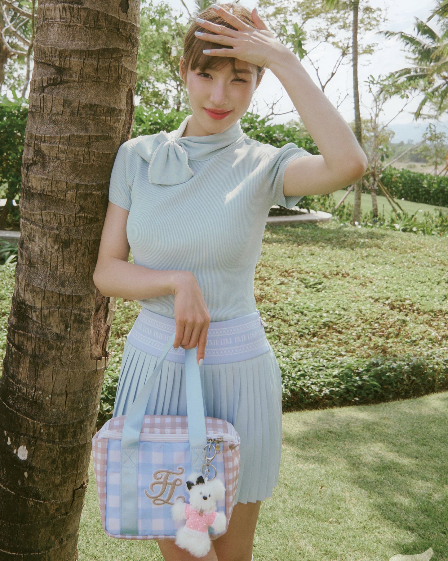 【RE-ORDER】パールビッグリボンニット