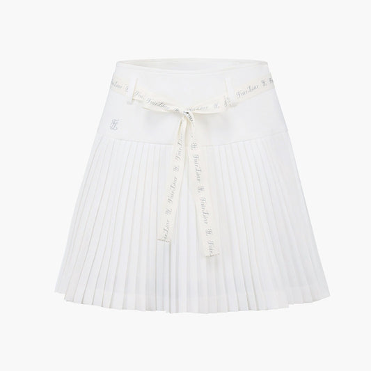 【RE-ORDER】リボンセットプリーツスカート