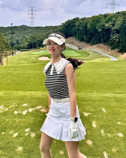 リボンディティールAラインスカート