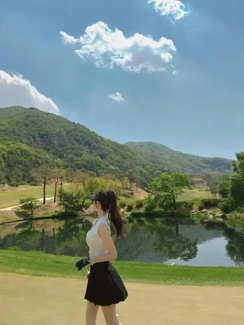 25SS ノースリーブVネックニットベストカーディガン