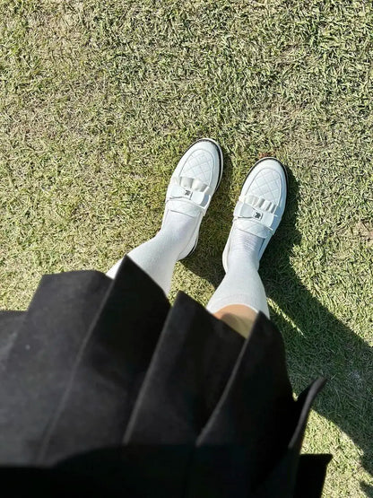 【RE-ORDER】フリルリボンゴルフシューズ